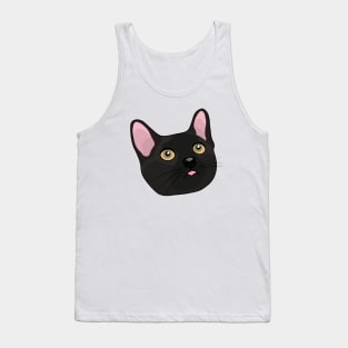 Black Cat Tank Top